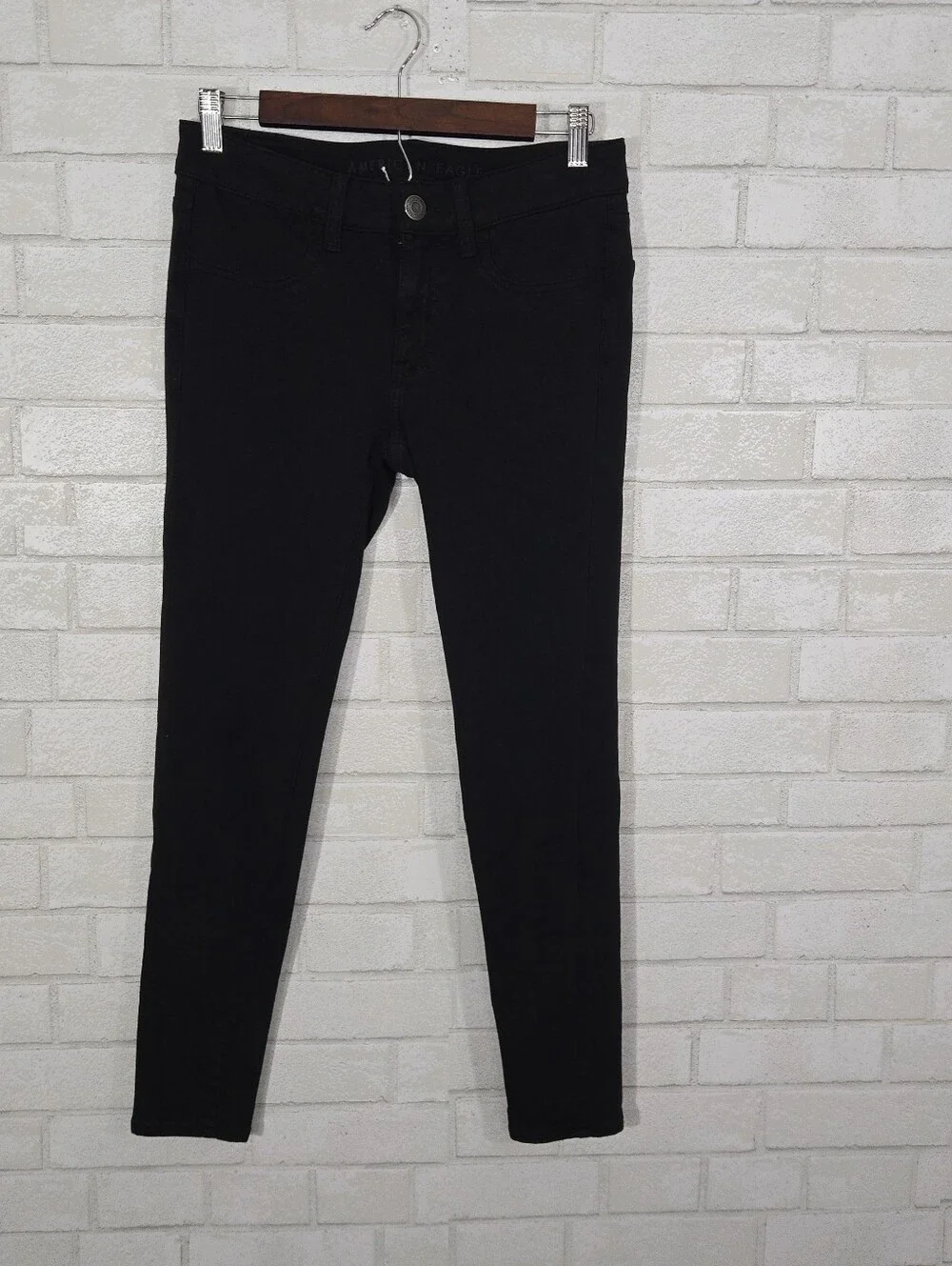 AEO black jeggings